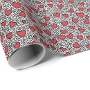 Search for black heart wrapping paper Playful