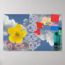 Search for abstract daffodils art Blue