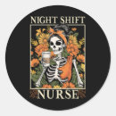 Search for night shift nurse stickers Dark