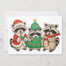 Search for raccoon christmas cards Matching