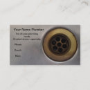 Search for kitchen business cards Plumber