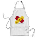 Search for gerbera daisy aprons Colourful