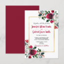 Search for rose gold and burgundy wedding invitations Rustic