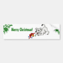 Search for christmas bumper stickers Puppy