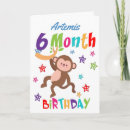 Search for monkey birthday cards Baby