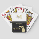 Search for michigan playing cards Silhouette