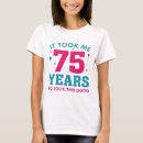 Search for seventy five clothing 75 years