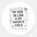 Search for best son law stickers My son in