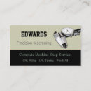 Search for machine shop business cards Machinist