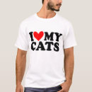 Search for pet lover tshirts I love my cat