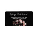 Search for moody floral return address labels Vintage
