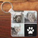 Search for cat collage key rings In loving memory