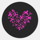 Search for breast cancer ribbon stickers White