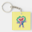 Search for childish key rings Colourful