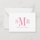 Search for three letter postcards Monogrammed