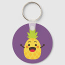 Search for pineapple key rings Kawaii