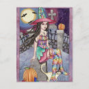 Search for pumpkin fall postcards Witch