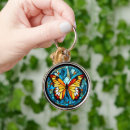 Search for blue stained key rings Modern