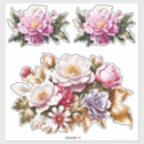 Search for floral water bottle stickers Flowers