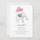 Search for elephant girl invitations Hearts