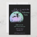 Search for witch invitations Vintage