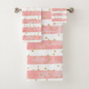 Search for blush pink and gold bath towels Feminine