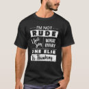 Search for rude tshirts Witty