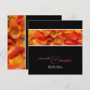 Search for orange lily wedding invitations Calla