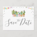 Search for cactus save the dates Botanical