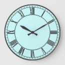 Search for blue roman numerals clocks Vintage