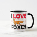 Search for love foxes mugs Red
