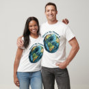 Search for planet earth tshirts Globe