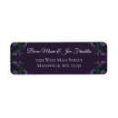 Search for blackberry return address labels Floral