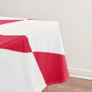 Search for red and white tablecloths Chequered pattern