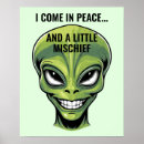 Search for alien head posters Extraterrestrial
