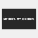 Search for my rights stickers My body my choice