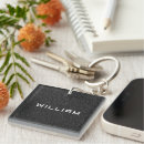 Search for black leather key rings Stylish