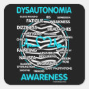 Search for symptoms stickers Awareness