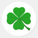 Search for three leaved clover stickers Leaf