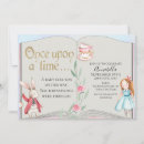 Search for alice wonderland invitations Fairy tale