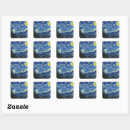 Search for vincent van gogh stickers Starry night