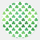 Search for three leaf clover stickers St patricks day