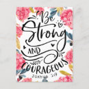 Search for courage postcards Christian