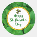Search for happy st patrick stickers Green