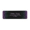 Search for sparkle return address labels Elegant
