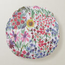 Search for botanical garden cushions Watercolor floral