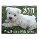 Search for terrier calendars Westie