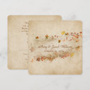 Search for fall leaves wedding invitations Autumn