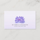Search for purple lotus business cards New age