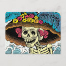 Search for calaveras postcards Catrina
